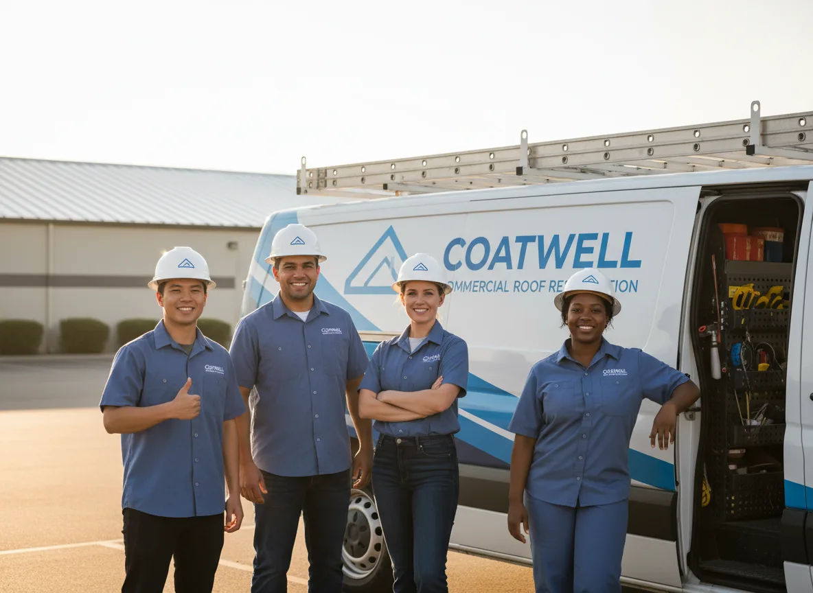 Commercial roof coating company in Berwick, LA